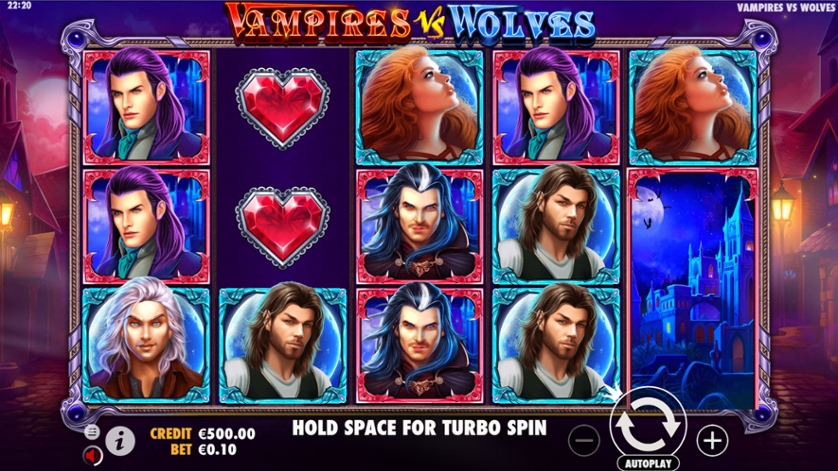 Permainan Slot Online Vampires vs Wolves
